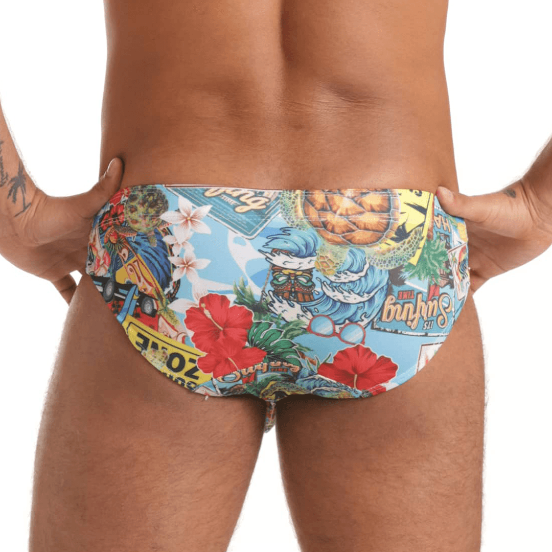 SEVENTIES SWIM BRIEF - Gigo Underwear