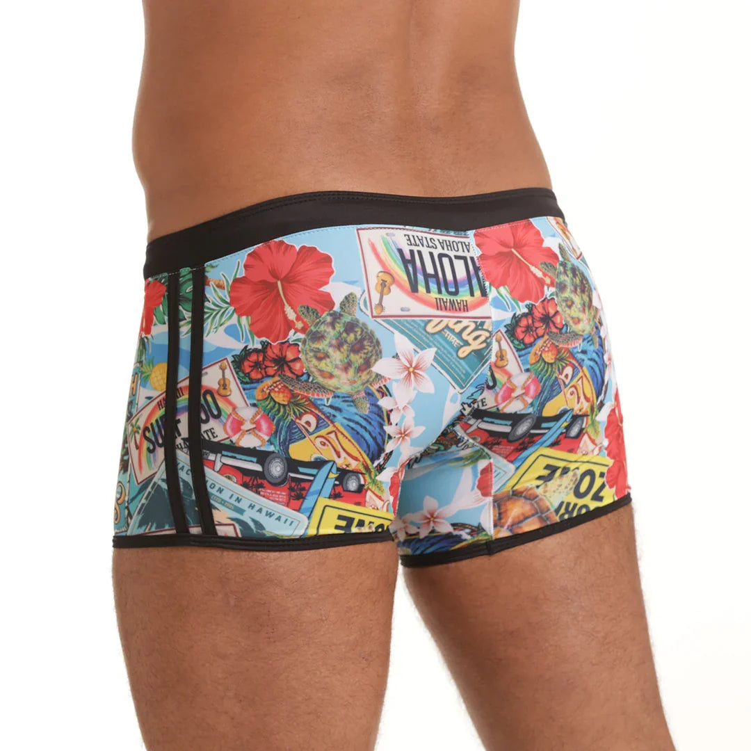Seventies Swim Trunk front view by Gigo Underwear