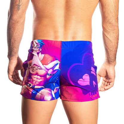 Sexy Men Beachwear back view by Gigo Underwear