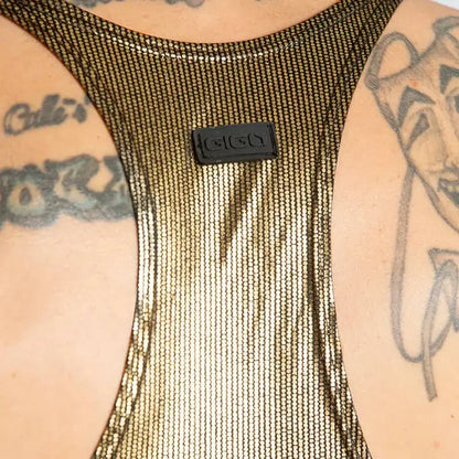 Shinese Tank back view by Gigo Underwear