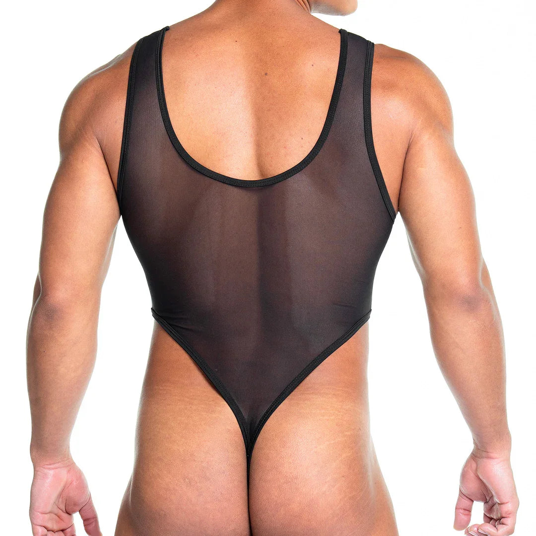 Skin Black Body back view by Gigo Underwear