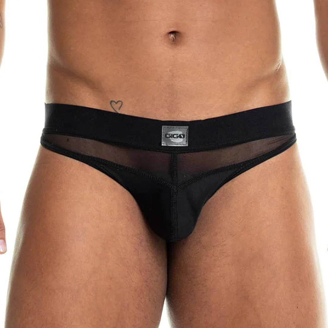 Skin Black Brief by Gigo Underwear