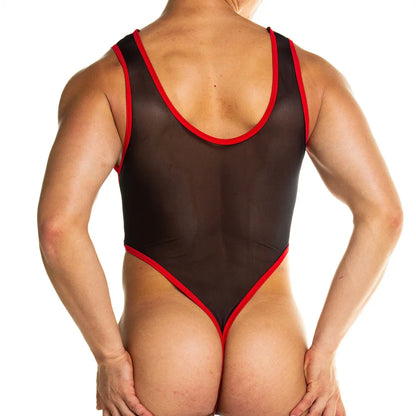 Skin Red Body back view by Gigo Underwear