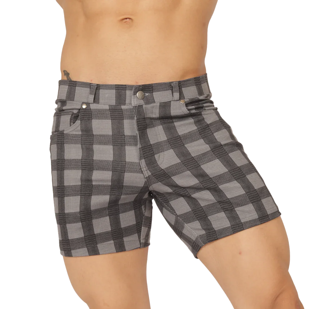 Social Gray Short by Gigo Underwear