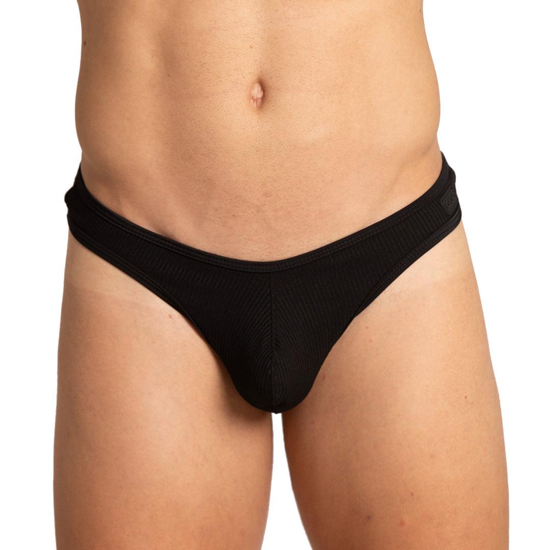 SOFT BLACK GSTRING