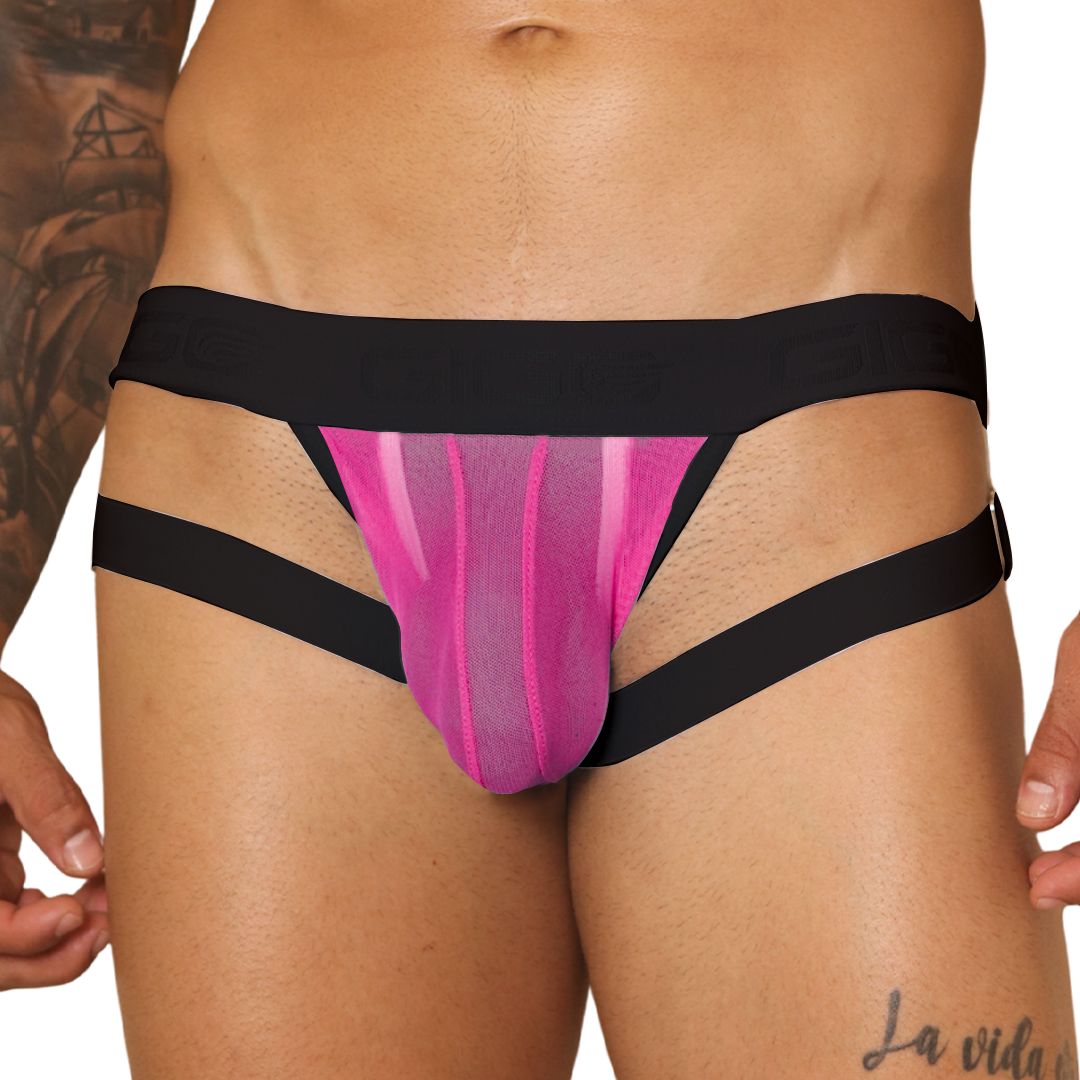 Spectrum Fuchsia Jockstrap by Gigo Underwear