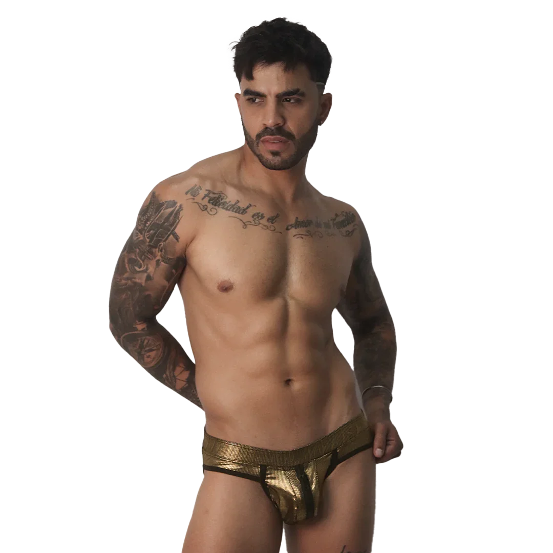 Splendor Brief Jock on model by Gigo Underwear