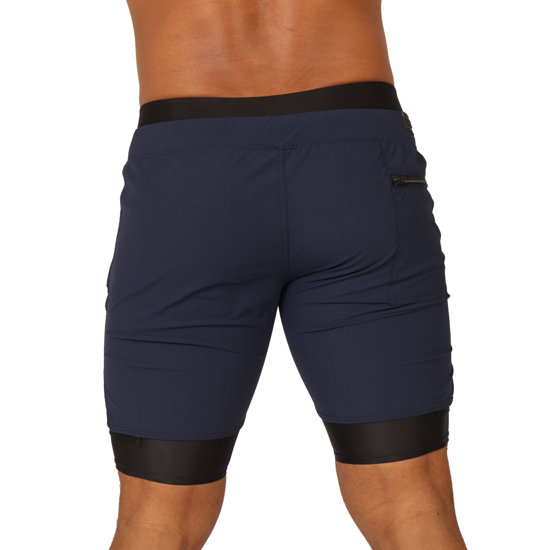 SPORTY BLUE SHORT - Gigo Underwear & MensWear