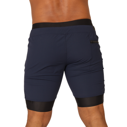 SPORTY BLUE SHORT - Gigo Underwear & MensWear