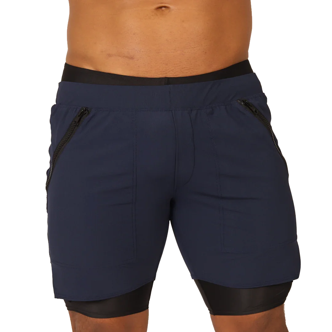 Sporty Blue Short by Gigo Underwear