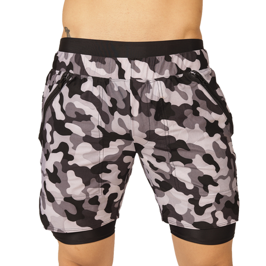 SPORTY CAMOUFLAGE SHORT - Gigo Underwear New Collection