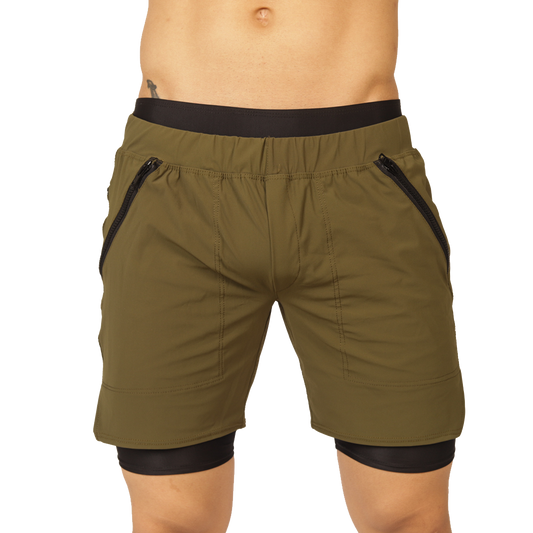 SPORTY GREEN SHORT - Gigo Underwear New Collection