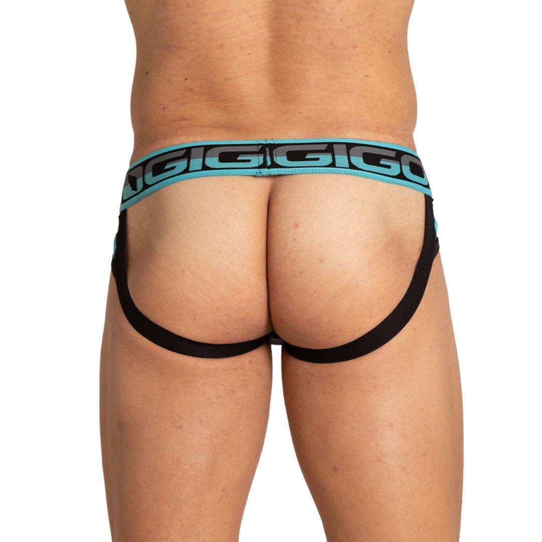 STYLE BLACK BRIEF JOCK