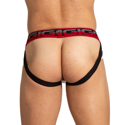 Style White Brief Jock back view by Gigo Underwear