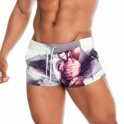 Super Daddy Brown Beachwear by Gigo Underwear