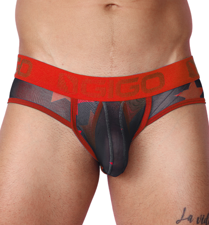 Star Red Brief by Gigo Underwear