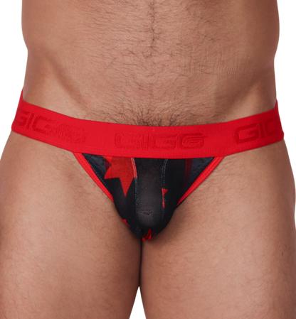 Star Red Jockstrap by Gigo Underwear