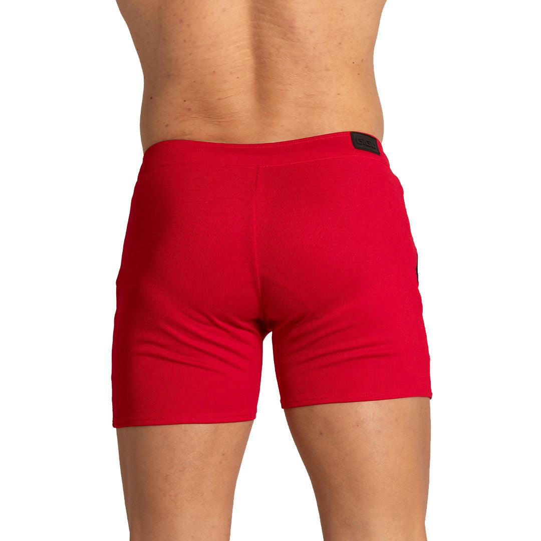 TRAINING RED SHORT