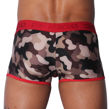 Trend Red Trunk back view by Gigo Underwear