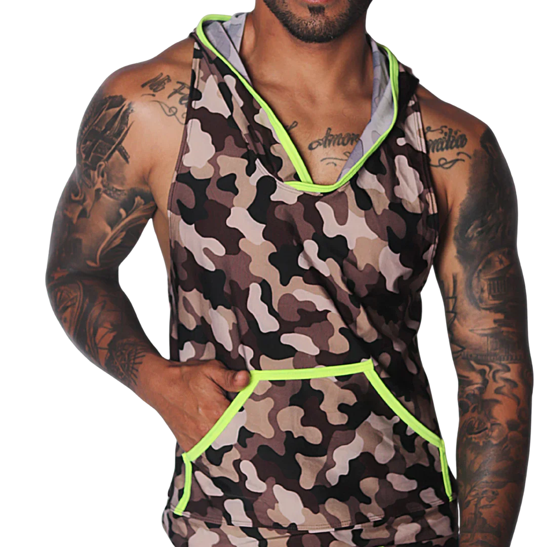 Trend Yellow Hoody Tshirt by Gigo Underwear