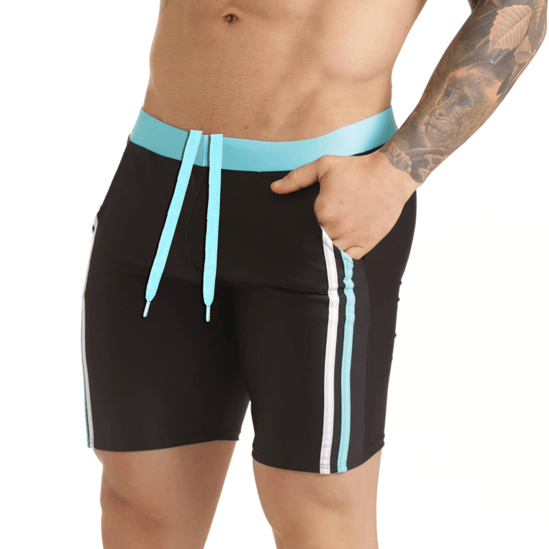 VERSATIL BLUE BEACHWEAR - Gigo Underwear