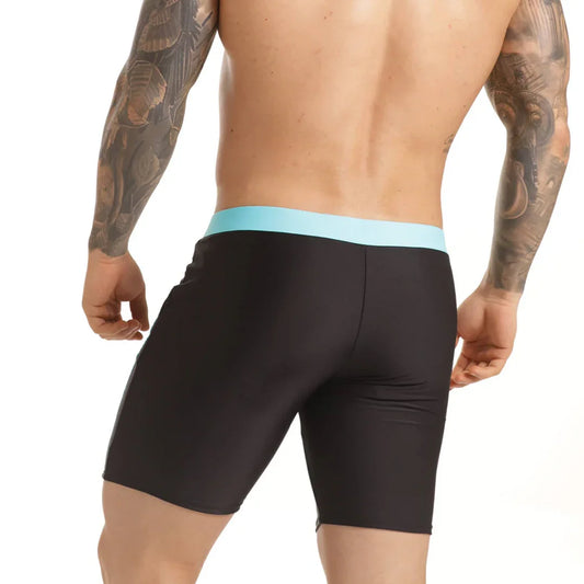 Versatil Blue Beachwear front view by Gigo Underwear