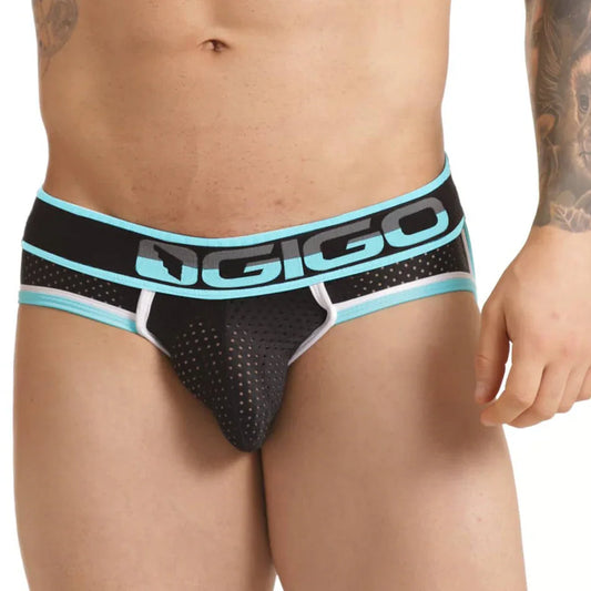 Versatil Blue Brief Jockstrap by Gigo Underwear