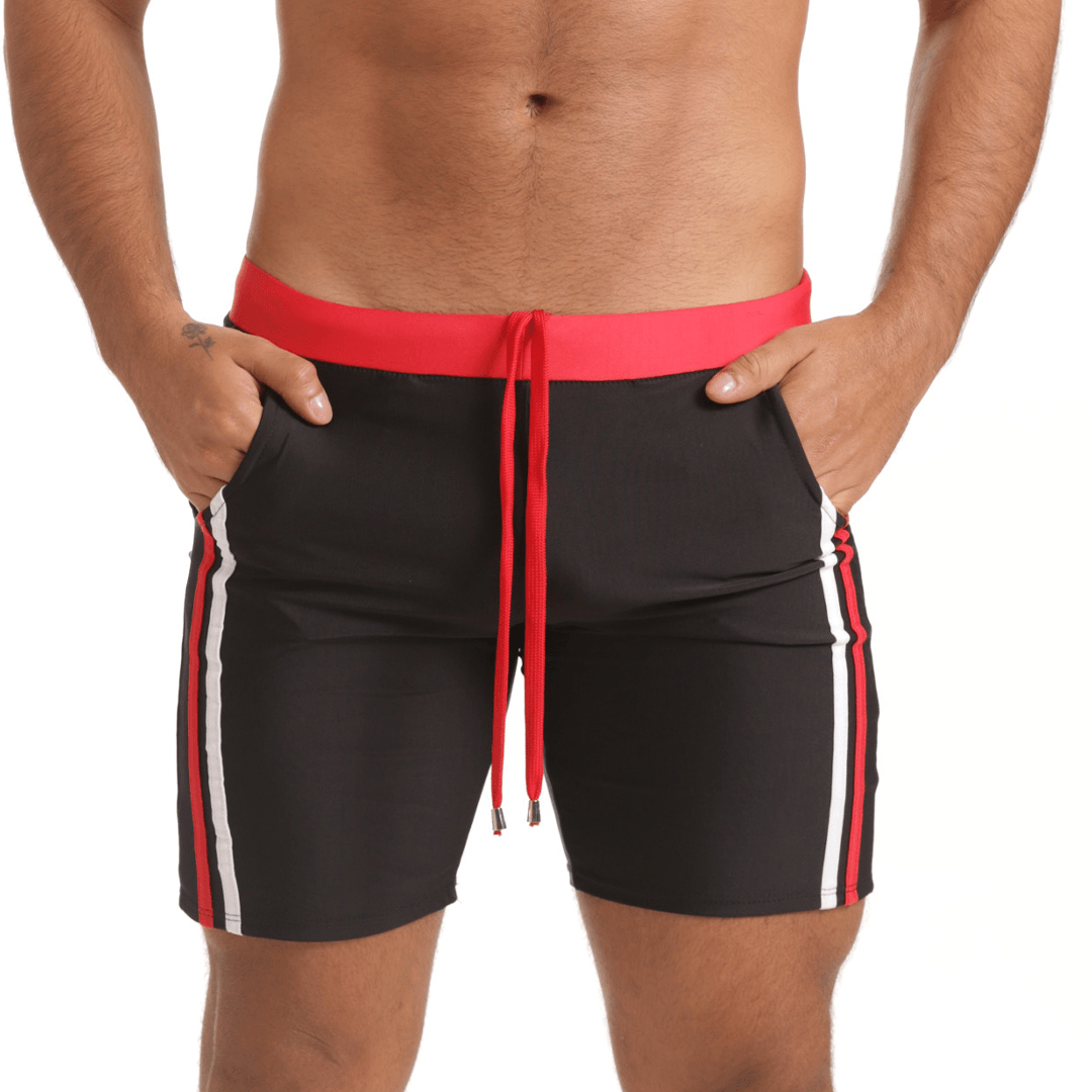 VERSATIL RED BEACHWEAR - Gigo Underwear