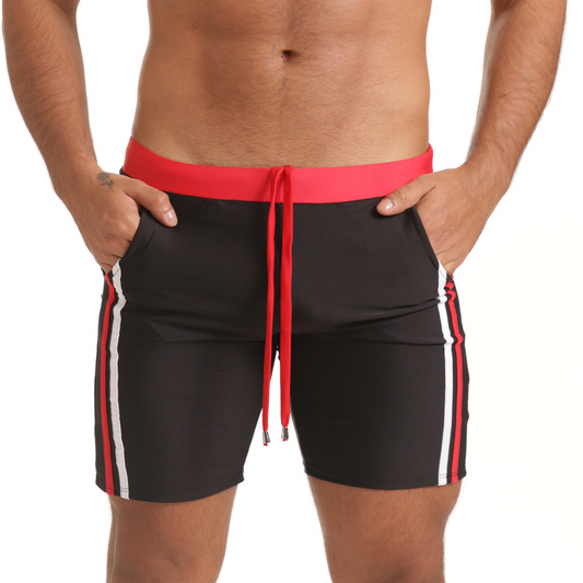 VERSATIL RED BEACHWEAR