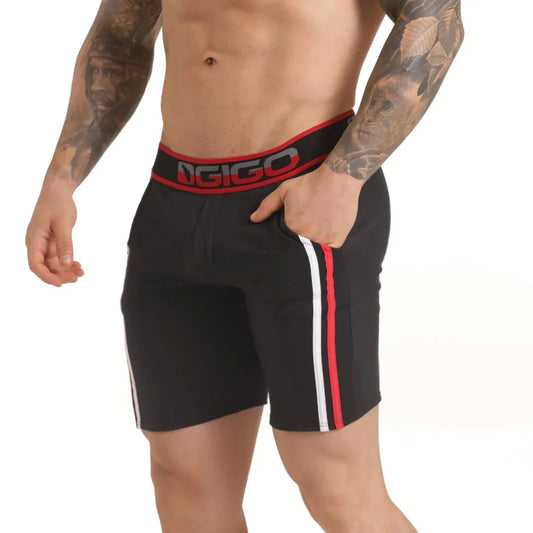 Versatil Red Short front view by Gigo Underwear