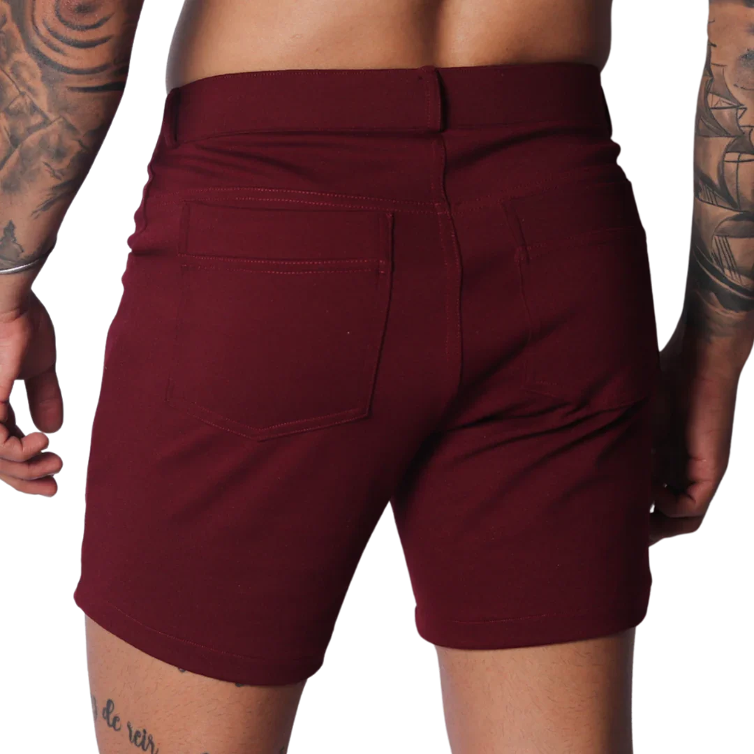 Sunday Wine Short back view by Gigo Underwear