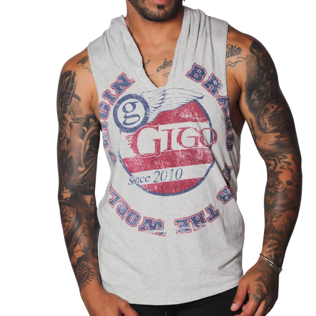 Wings Hoody Tshirt by Gigo Underwear
